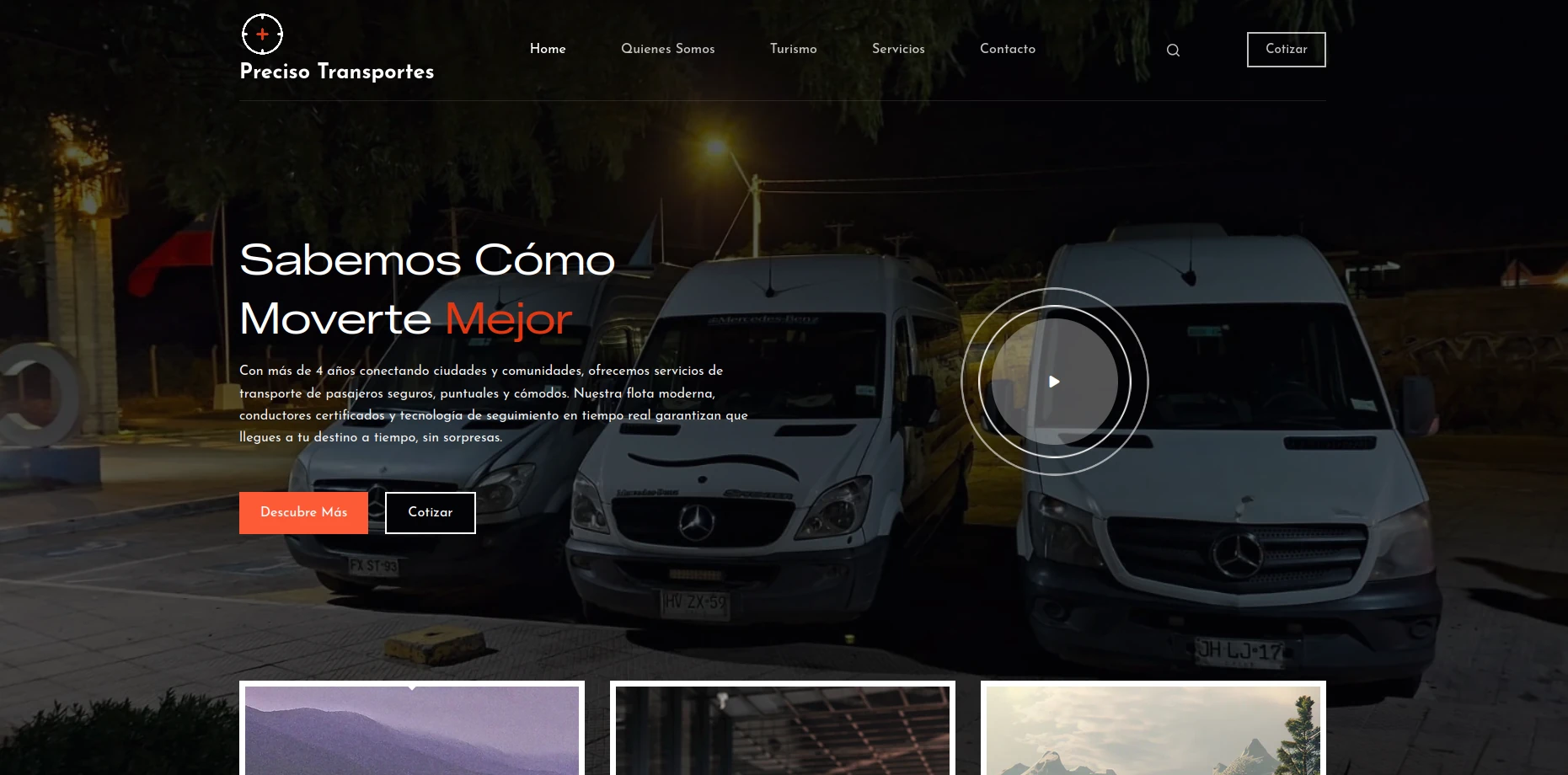 Web Preciso Transportes